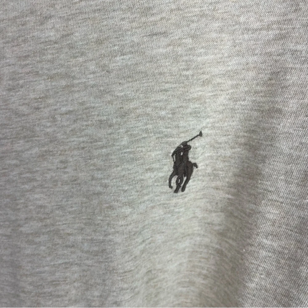 Polo Ralph Lauren | Oatmeal Beige Logo Classic Fit Long Sleeve Tee Shirt